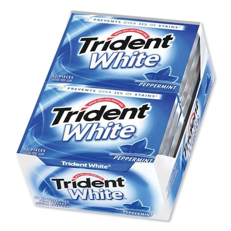 Trident Sugar-Free Gum, Peppermint, 12 Sticks/Pack, 9PK AMC67608